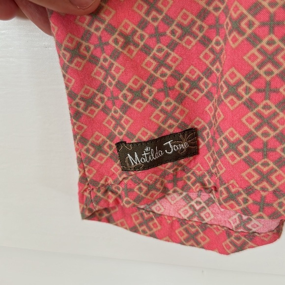 Matilda Jane Momma romper cute print button front with side pockets shorts - Picture 7 of 7